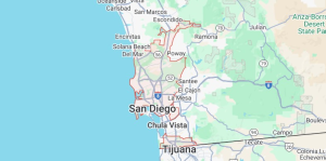 San Diego fuel market snapshot map