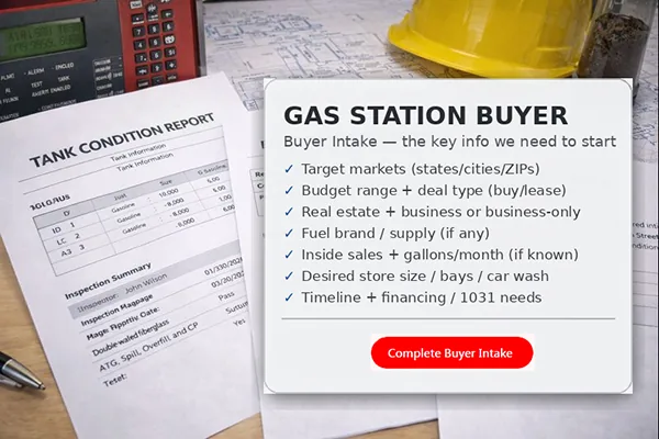 Gas stations and c-stores for sale nationwide